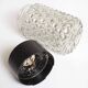 Molded glass cylinder ceiling light
