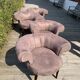Quatre fauteuils art déco