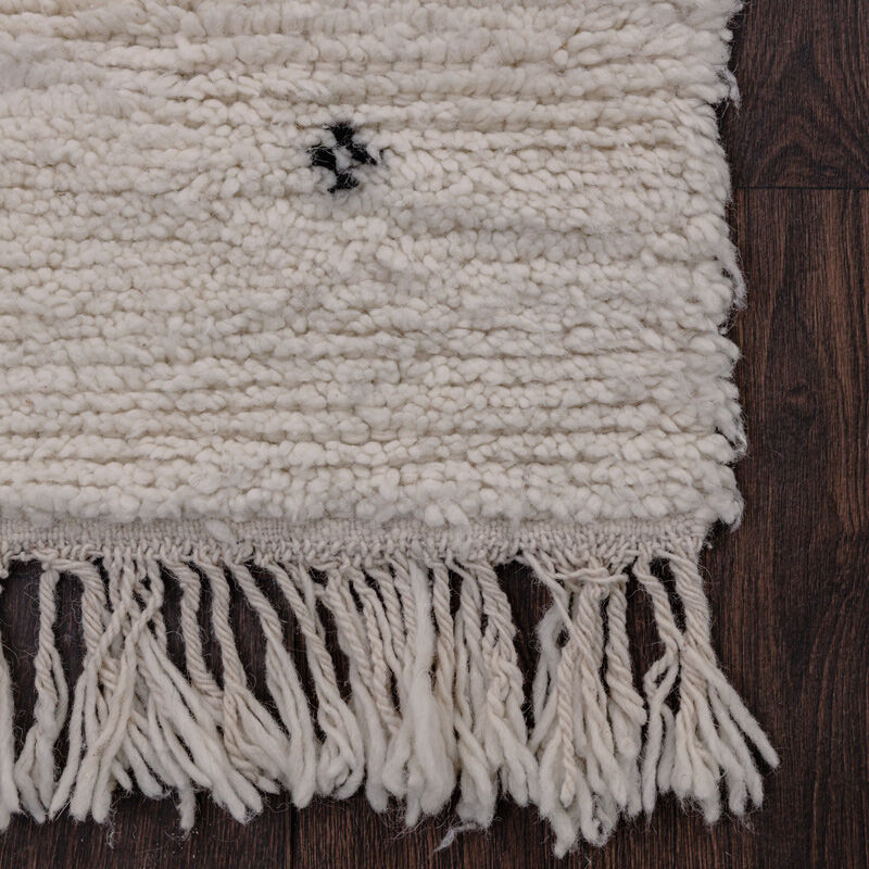 Carpet corridor berber black peas 75 X 310 cm