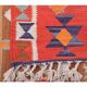 1970s Vintage Turkish Hand-Knotted Wool Cotton Red Runner Rug 96x320