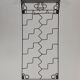 Vintage hand welded one of a kind structural steel coat rack