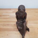 Achatit, woman figurine, Germany, 1960s/1970s.