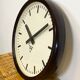 Industrial Bakelite Factory Wall Clock from Pragotron, 1960s