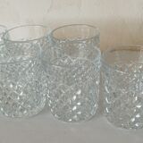 Set of 6 whisky glasses