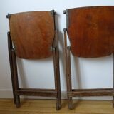 Paire de chaises  pliantes US Army WWII