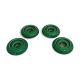 Lot of 4 candlesticks Point à la ligne