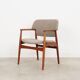 Oak armchair, Danish design, 1960s, designer: Ejner Larsen & Aksel Bender Madsen, production: Fritz