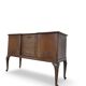 Élégant buffet italien fabriqué par Galleria G. Malafronte, Rome, années 1940