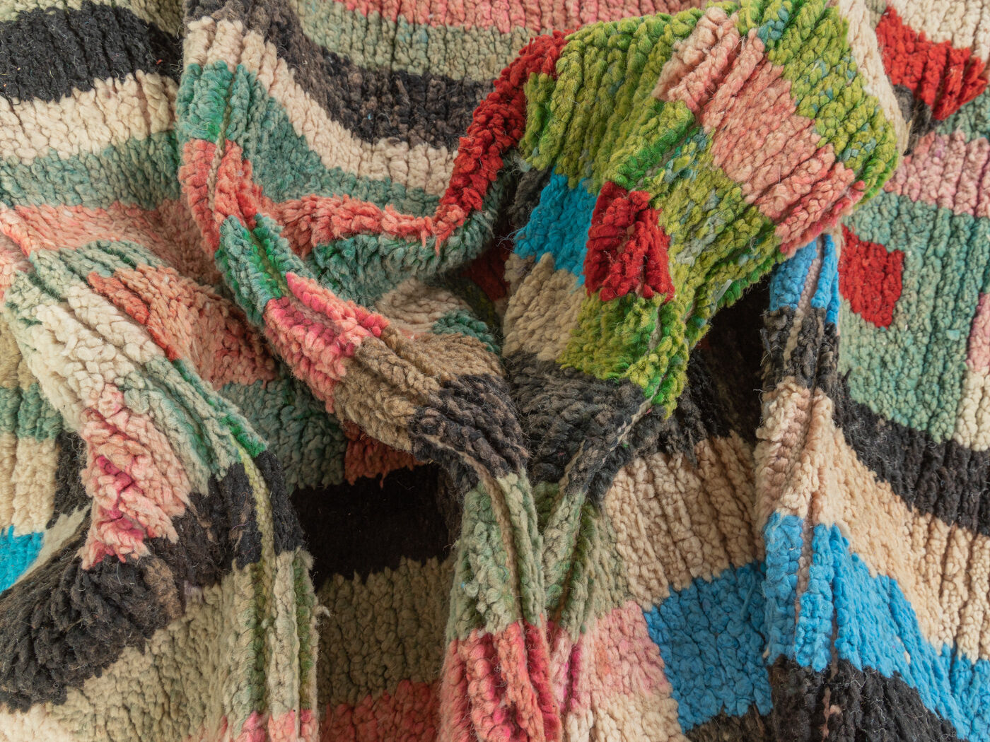 Vintage runner berber rug, 87 x 320