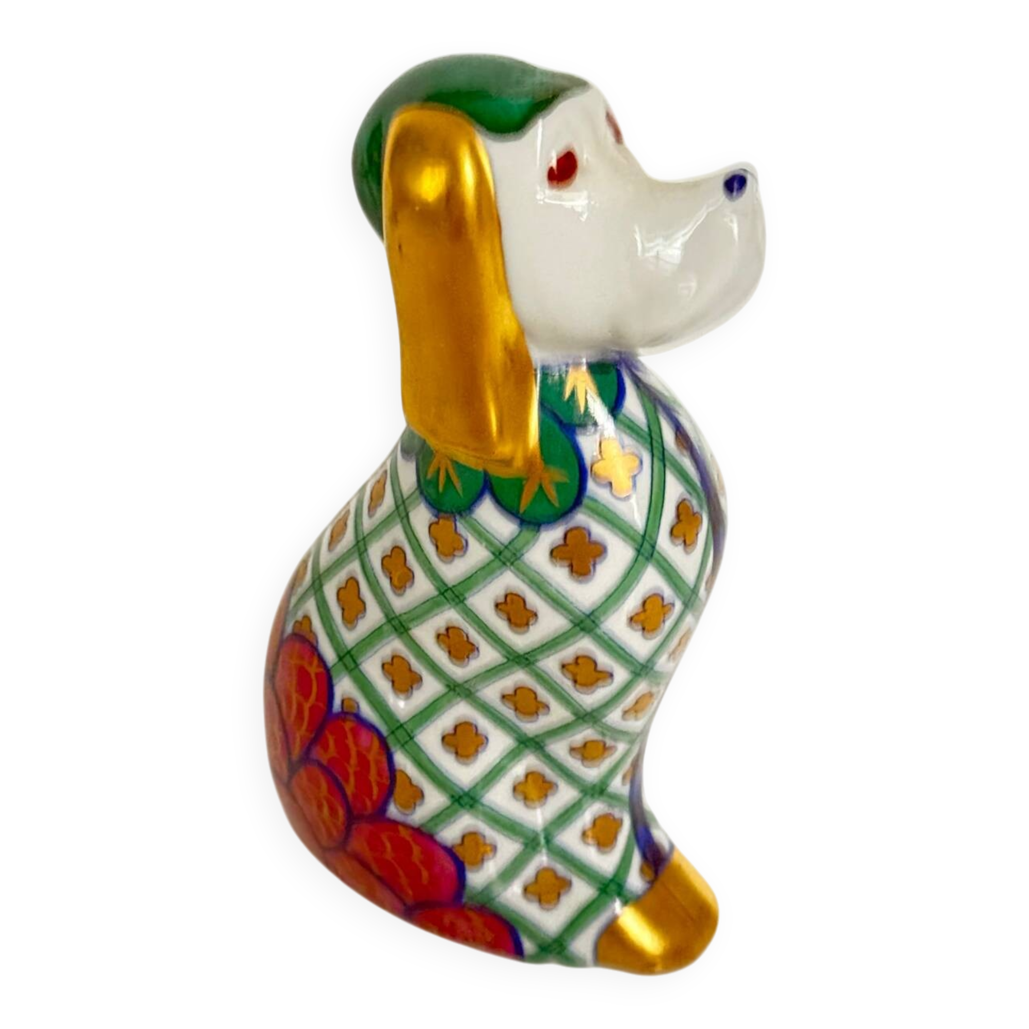 Porcelain dog by Lancel