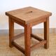 Tabouret de ferme en bois