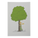 Antoine de Saint-Exupéry: Ecology, The Little Prince watches over the trees, lithograph