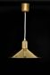 Small brass pendant lamp by Florian Schulz, Germany