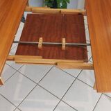 Scandinavian extendable table, vintage teak, 1970s