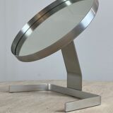 Circular mirror by Pierre Vandel France 70s 47x44cm