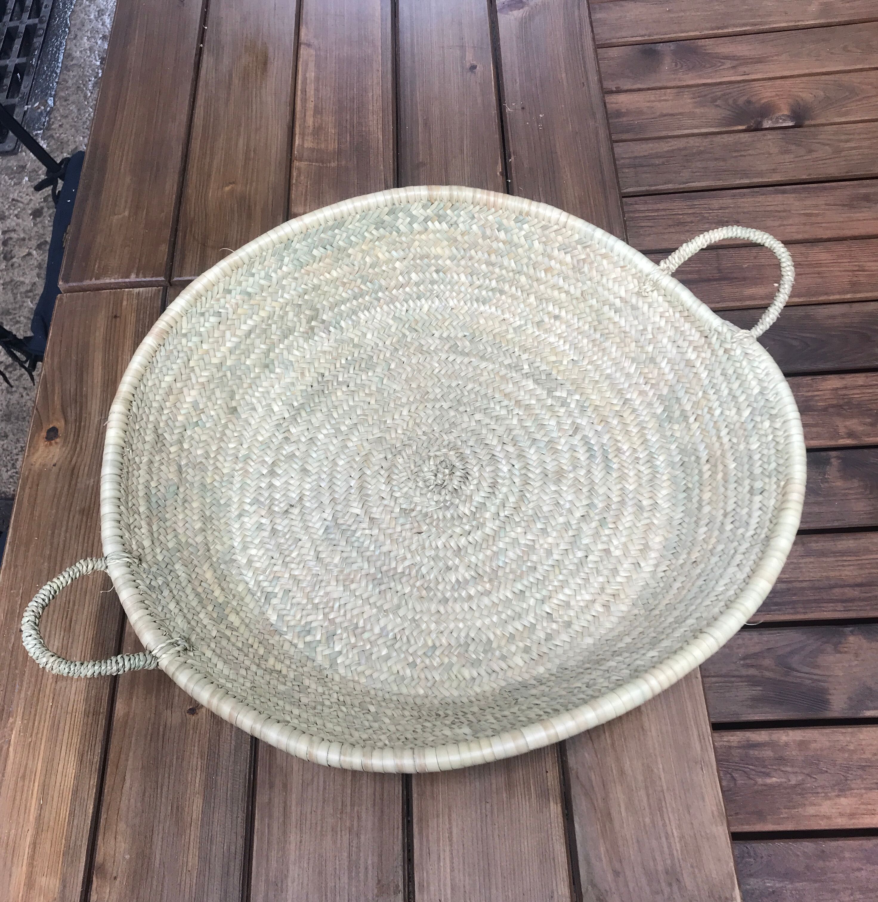Large basket with handles