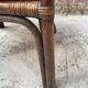 Bamboo armchair and adult canning