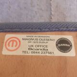 Pair of Danish armchairs, design Thygesen and Sorensen, edition Magnus Olesen