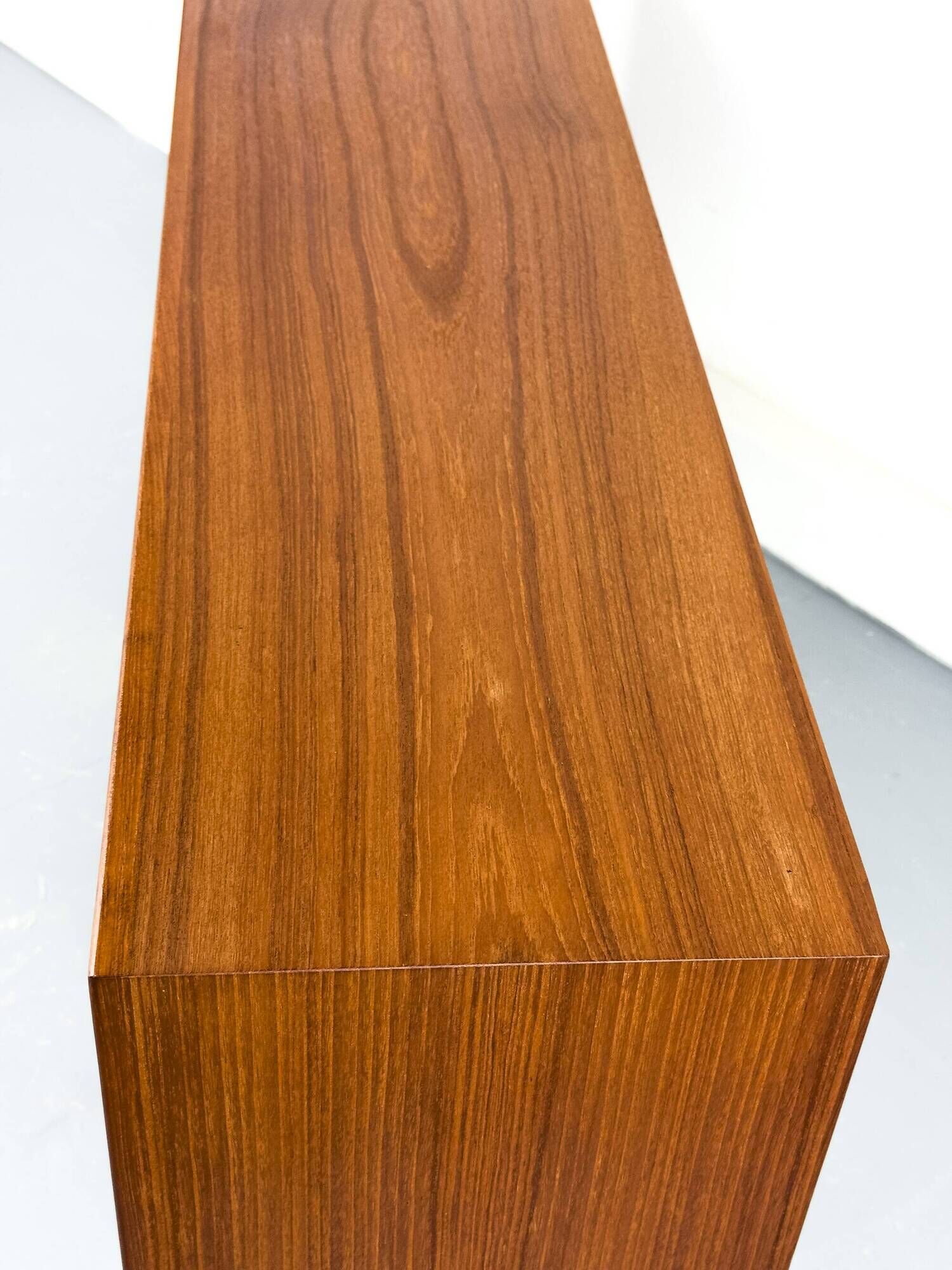 Low Teak Shelf from Brouer Furniture Factory, 1960s