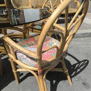 Rattan lounge set