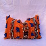 Moroccan pillow Old Moroccan cushion - Berber cushion - Berber cushion cover- Pillow
