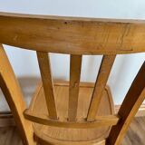 Mismatched set of 4 bistro chairs