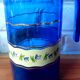 Vintage Cobalt Blue Orangeade Set