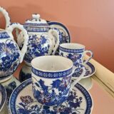 Ensemble à café ou thé japonais ancien en porcelaine fine