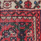 Handmade persian rug, red wool runner rug- 75x387cm