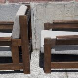 Pair of armchairs 60s