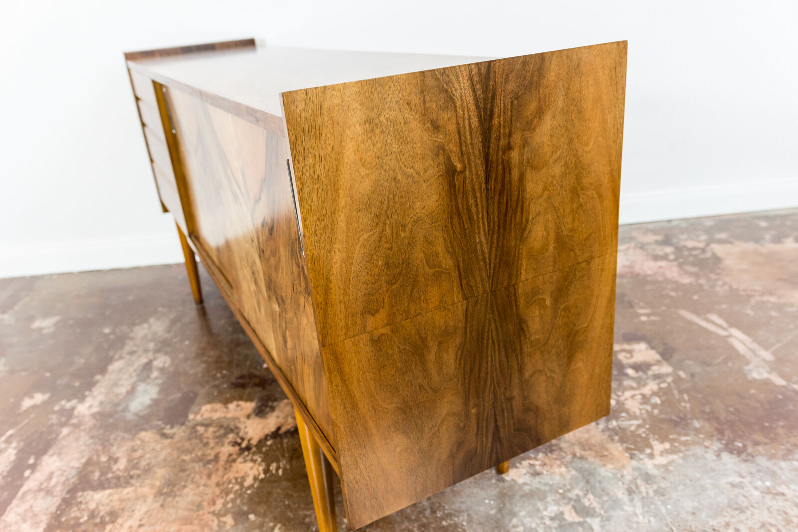 Mid-century modern walnut sideboard 1960's