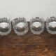 4 Baccarat Crystal Orangeade Glasses stamped Casino Model