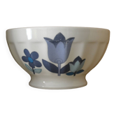 Blue flower bowl
