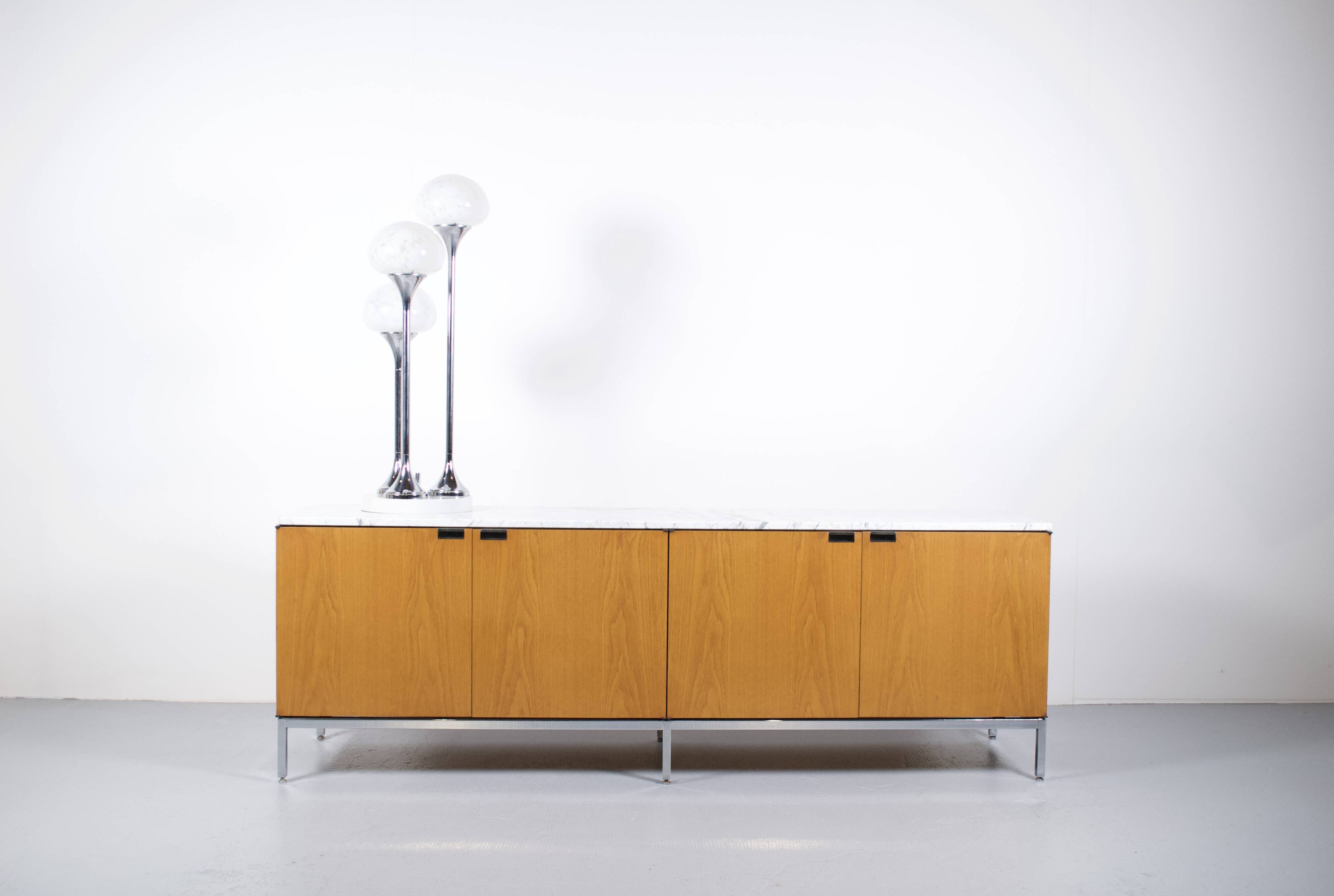 Italian lamp with 3 globes, 1970s