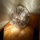 Vintage bubbled glass ceiling