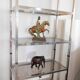 Etagère bibliothèque en verre