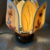 Vintage stoneware lamp