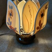 Vintage stoneware lamp