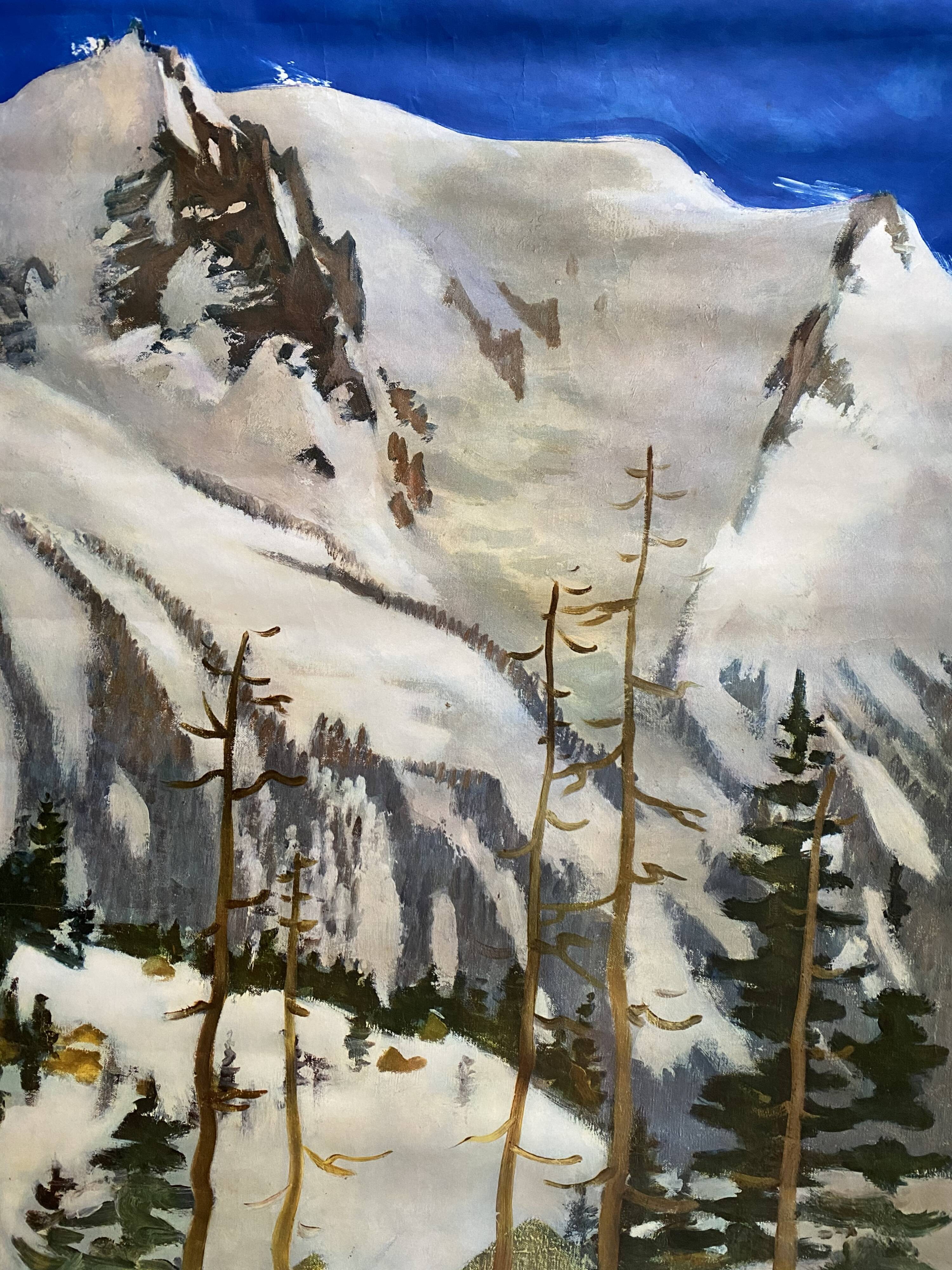 Original tourist poster "Savoie" 62x100cm 1948