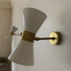 Pair of sconces de diabolo Italian