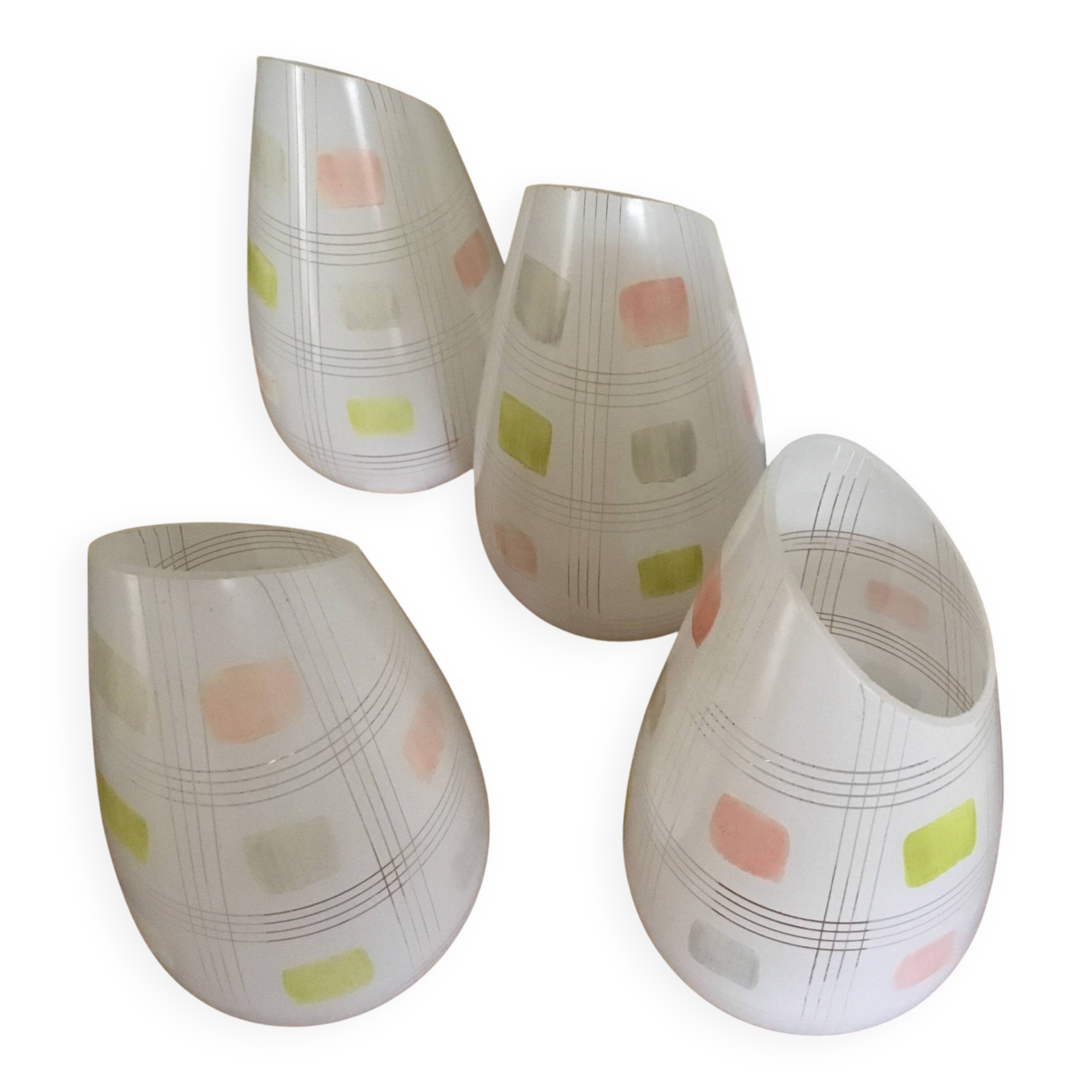 Tulip lampshades from the 60s/70s.