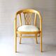 THONET armchair N°A969 F, circa 1930, leather saddle - Art deco