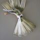 Silver metal forks
