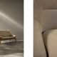 Mid-Century Scandinavian Modern 2Seater Brown Fabric Grace Sofa  from Ikea