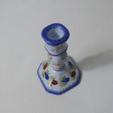 Henriot Quimper earthenware candlestick