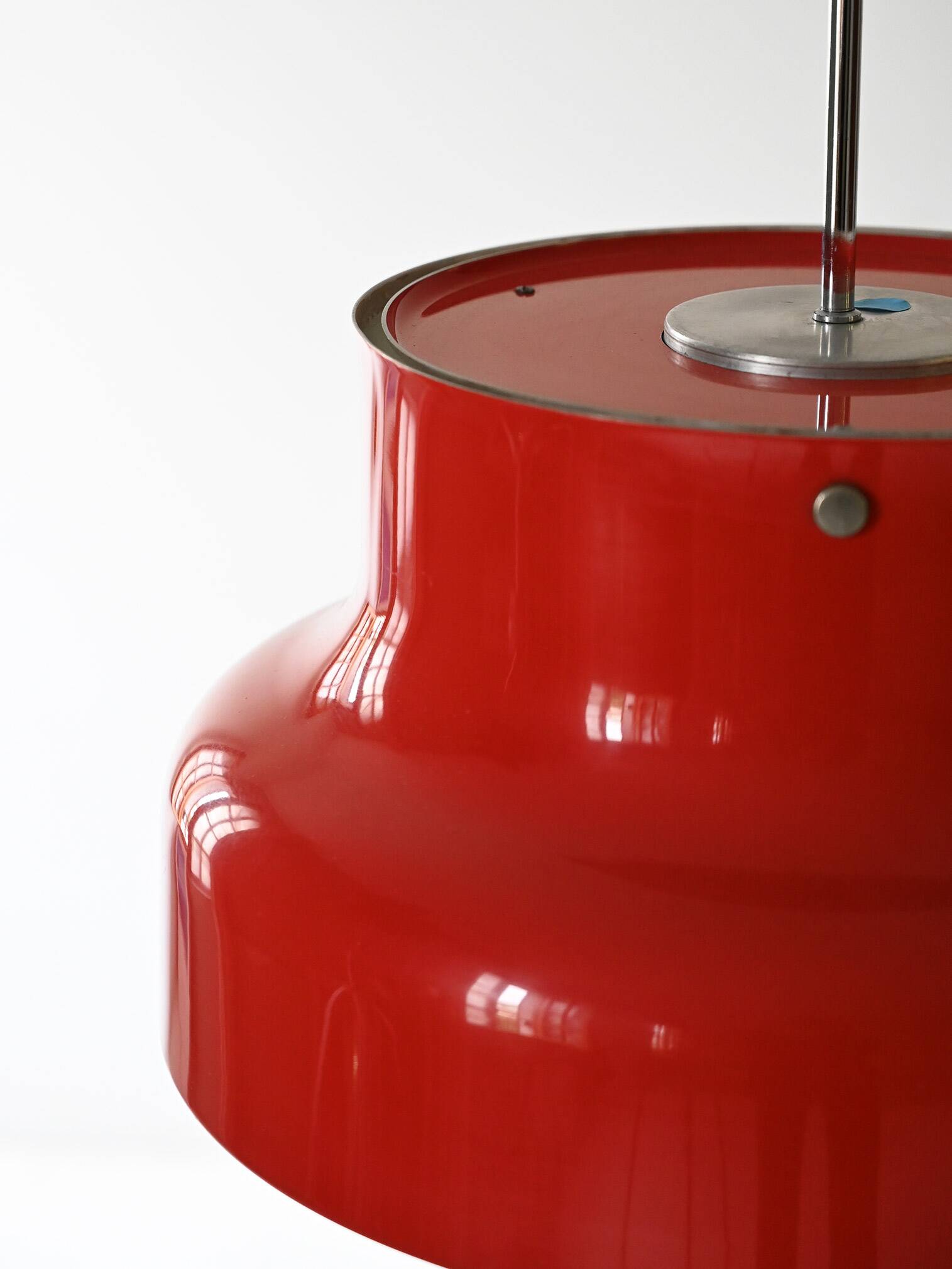 Red "Bumling" pendant lamp by Anders Pehrson