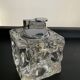 Vintage lighter from the 70s in molded glass