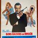 Movie poster "Good kisses from Russia" James Bond, Sean Connery 70's