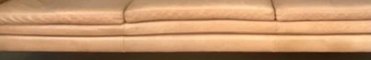 3-seater leather sofa