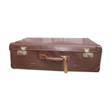 Authentic old suitcase 70 cm real fiber